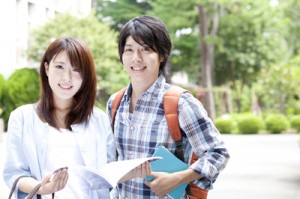 学生カップル